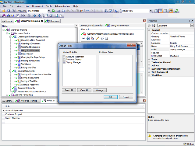 Screen image of this step