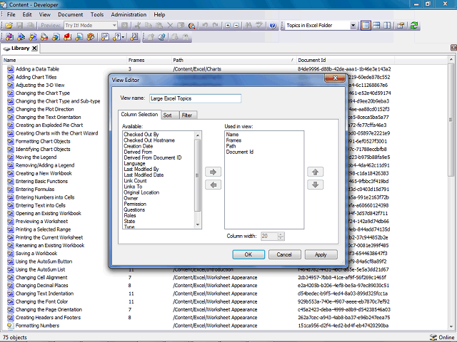 Screen image of this step