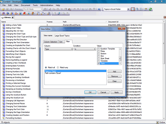 Screen image of this step