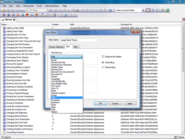 Screen image of this step