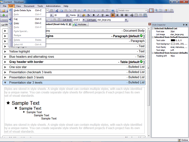 Screen image of this step
