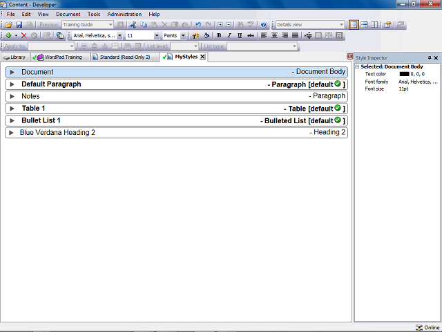 Screen image of this step