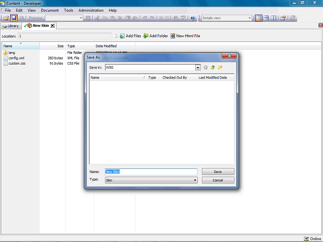 Screen image of this step