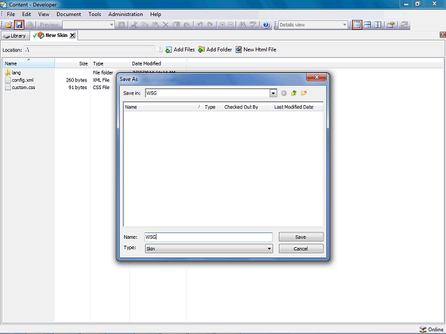 Screen image of this step