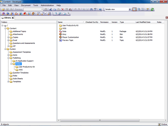Screen image of this step