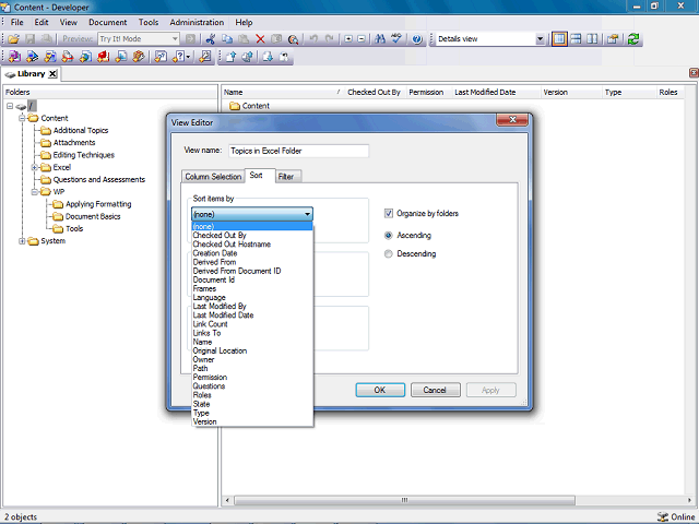 Screen image of this step
