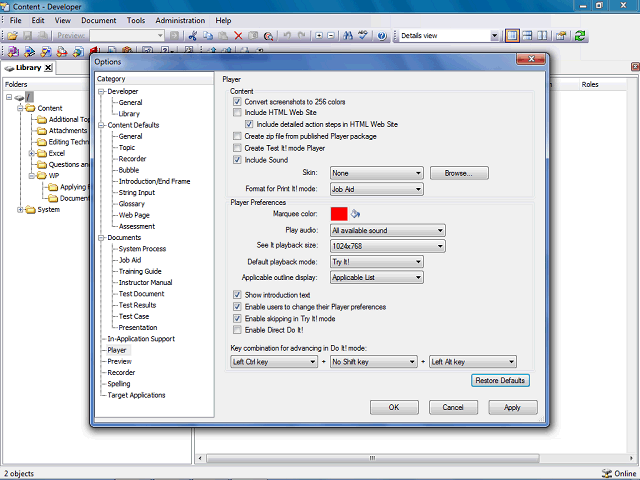 Screen image of this step