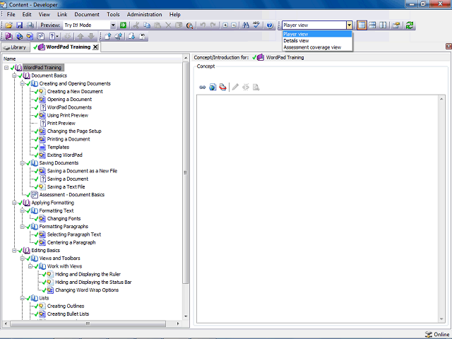 Screen image of this step
