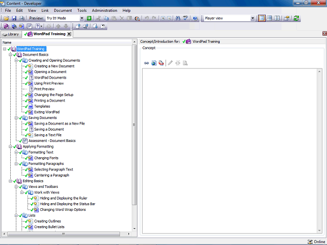 Screen image of this step