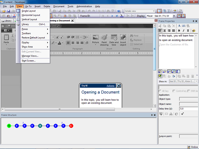 Screen image of this step