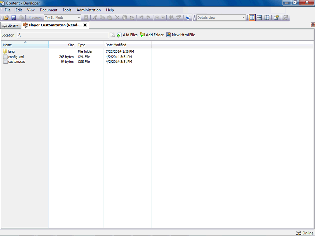 Screen image of this step