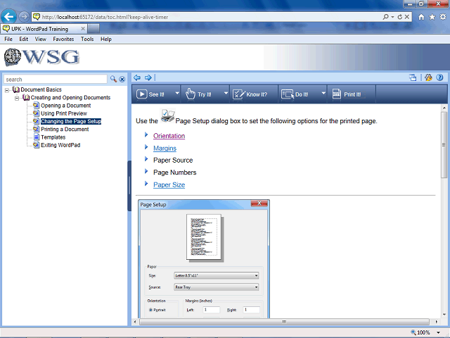 Screen image of this step