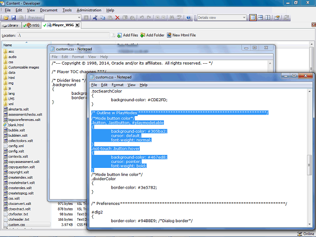 Screen image of this step