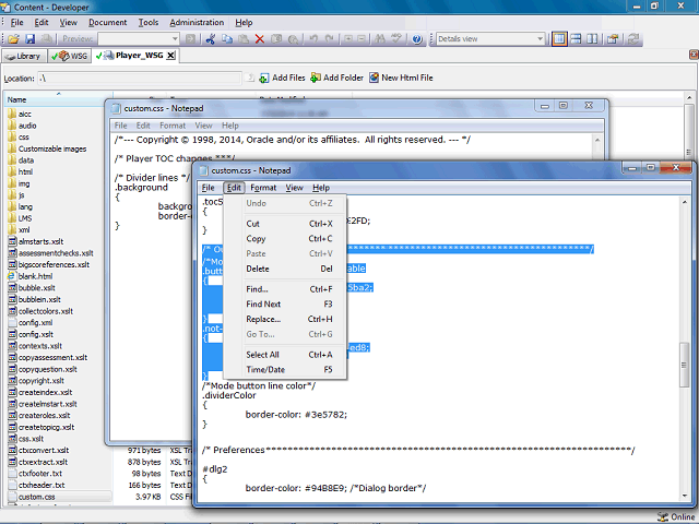 Screen image of this step