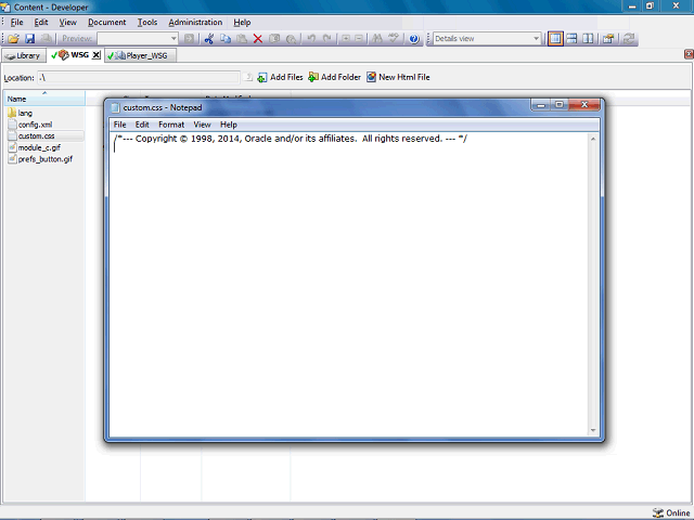 Screen image of this step