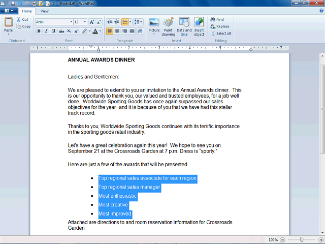 Screen image of this step