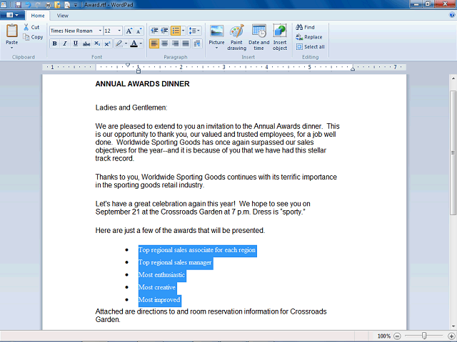 Screen image of this step