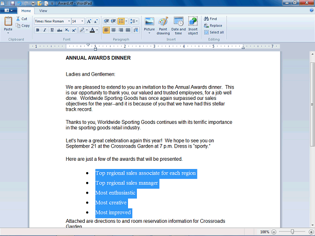 Screen image of this step