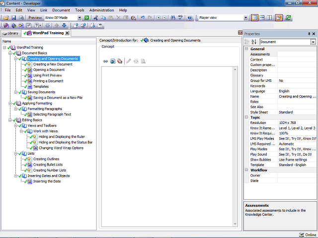 Screen image of this step