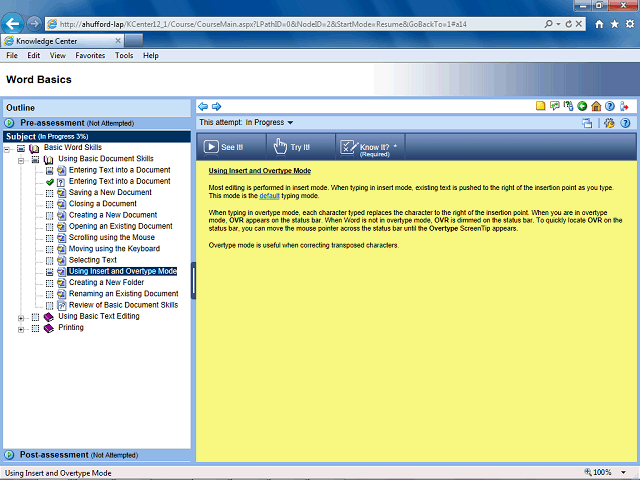 Screen image of this step
