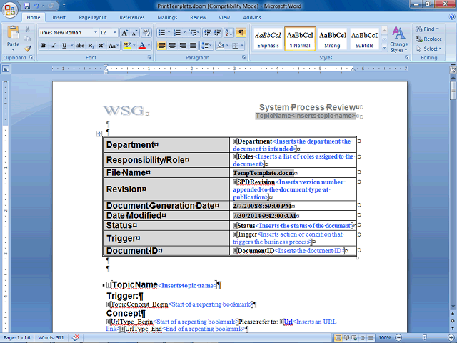 Screen image of this step