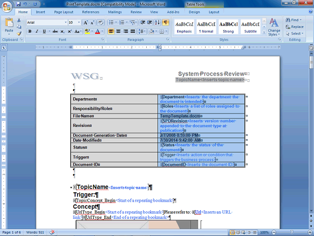 Screen image of this step