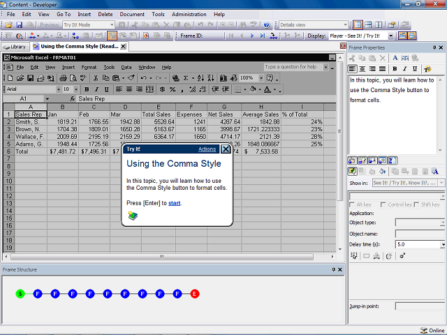Screen image of this step