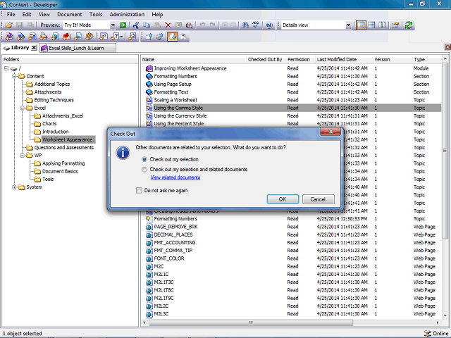 Screen image of this step