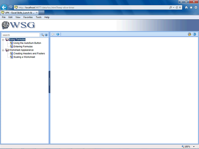 Screen image of this step
