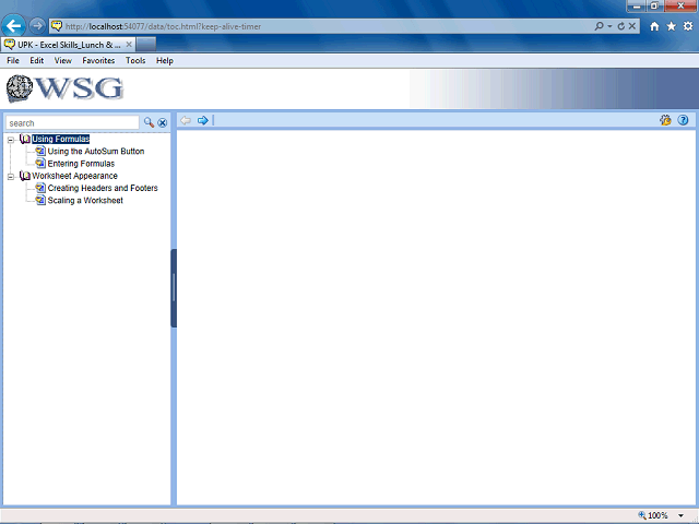 Screen image of this step