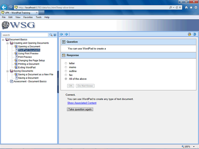 Screen image of this step