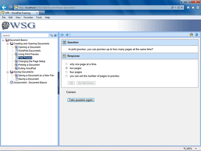 Screen image of this step