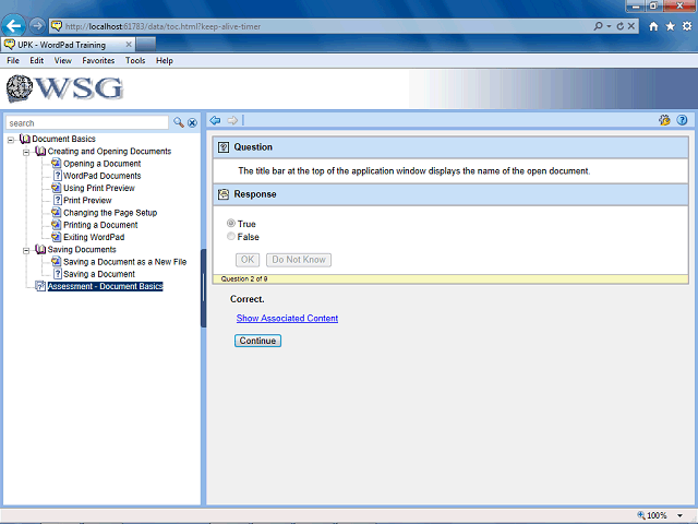 Screen image of this step