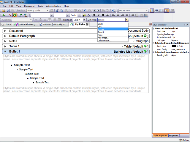 Screen image of this step