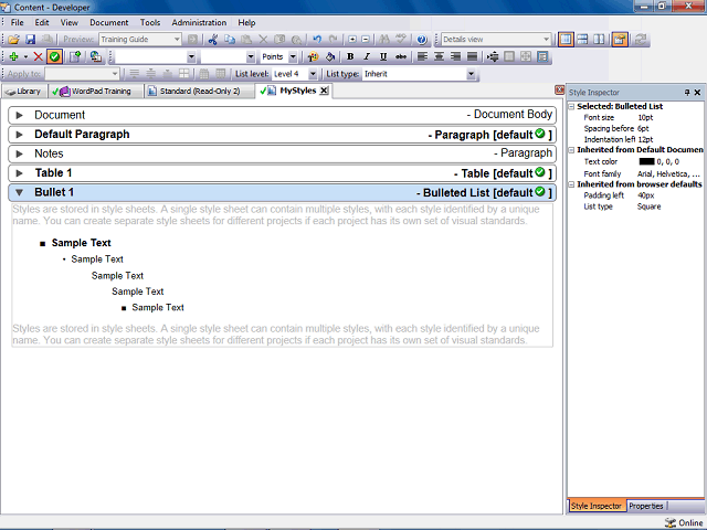 Screen image of this step