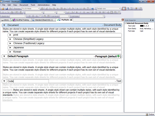 Screen image of this step