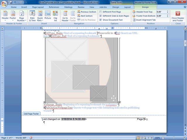 Screen image of this step