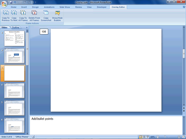 Screen image of this step