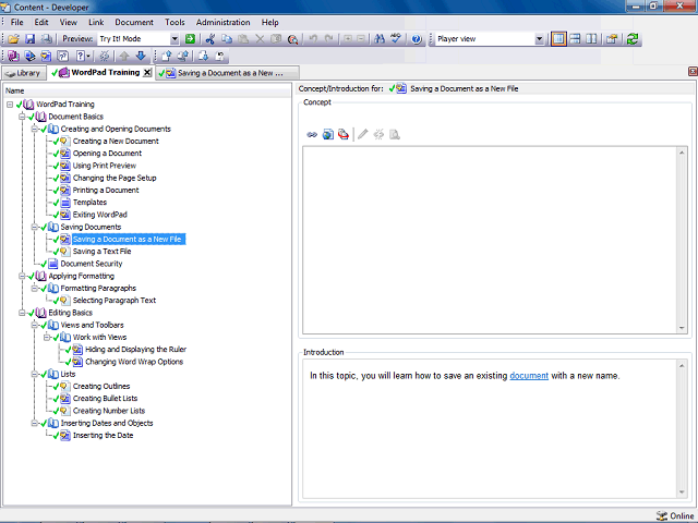 Screen image of this step