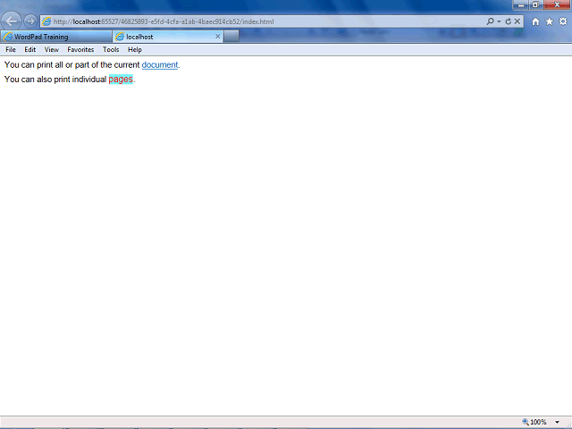 Screen image of this step