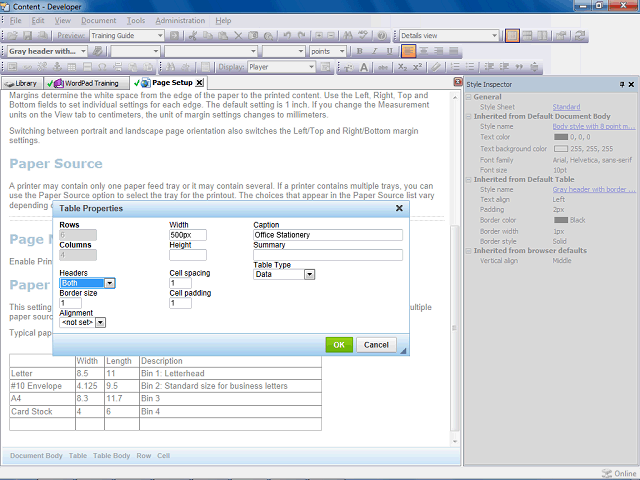 Screen image of this step