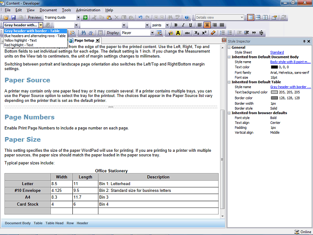 Screen image of this step
