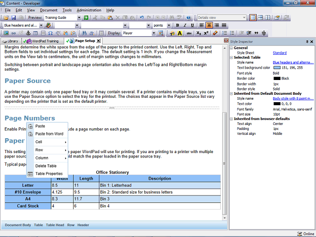 Screen image of this step