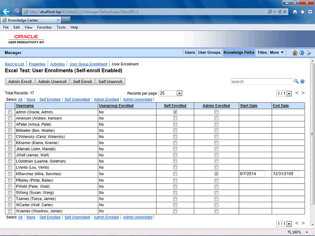 Screen image of this step