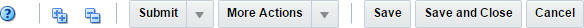 MRT toolbar