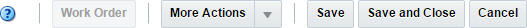 Transfer Details toolbar