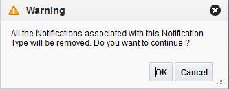 Delete Notification Type Confirmation Dialog
