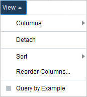 View Menu Details section