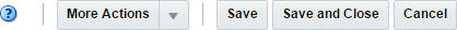 Return to Vendor toolbar