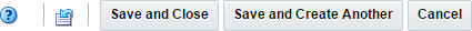 Order Shipment toolbar